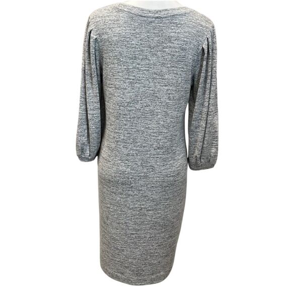Chicos Zenergy Soft Essentials Knee-Length Sweater Tunic Casual Lounge Dress - Picture 3 of 13